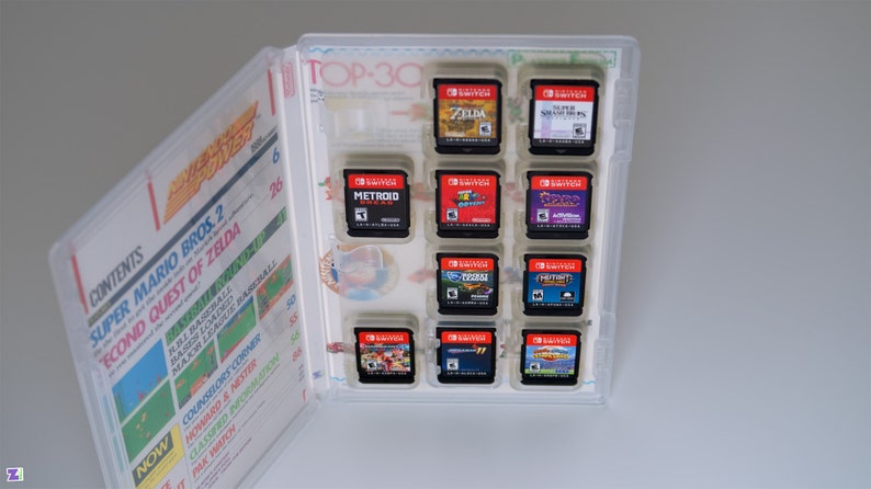 Nintendo Power Game Card Case for Nintendo Switch: Game Holder & Organizer image 3