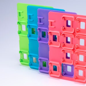 Estuche para tarjetas de juego Nintendo Switch 10 en 1: Soporte y organizador de cartuchos (colección Pastel / Easter Egg)