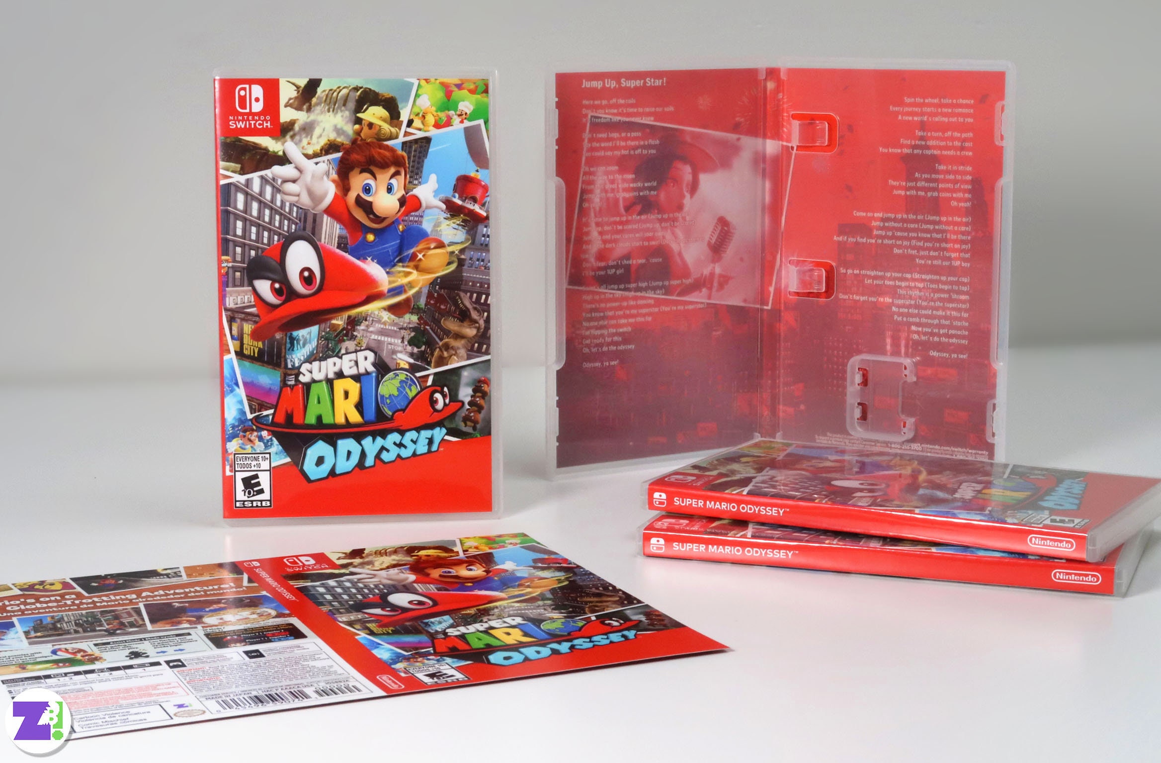 SUPER MARIO ODYSSEY: PS4 EDITION (Speed Art Cover) 