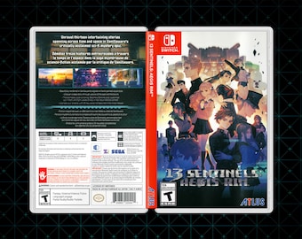 13 Sentinels Aegis Rim Cover art: Replacement Insert / Case for Nintendo Switch (US Retail)