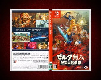 Hyrule Warriors Age of Calamity: Replacement Insert & Case for Nintendo Switch (Japan)