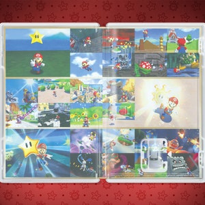 Super Mario 3D All-Stars Cover Art: Replacement Insert & Case for Nintendo Switch image 2