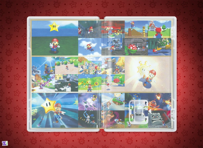 Super Mario 3D All-Stars Cover Art: Replacement Insert & Case for Nintendo Switch image 2