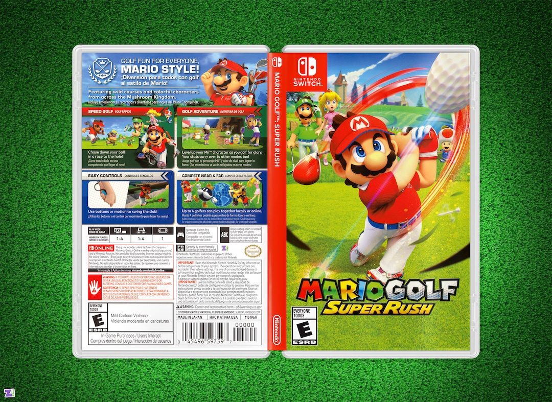 Grace Mario Golf Snes Mario Golf Super Rush (Nintendo Switch, 2021