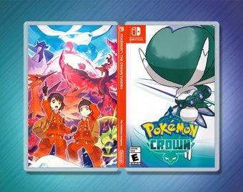Pokemon Sword / Shield: The Crown Tundra -  Custom Game Case for Nintendo Switch
