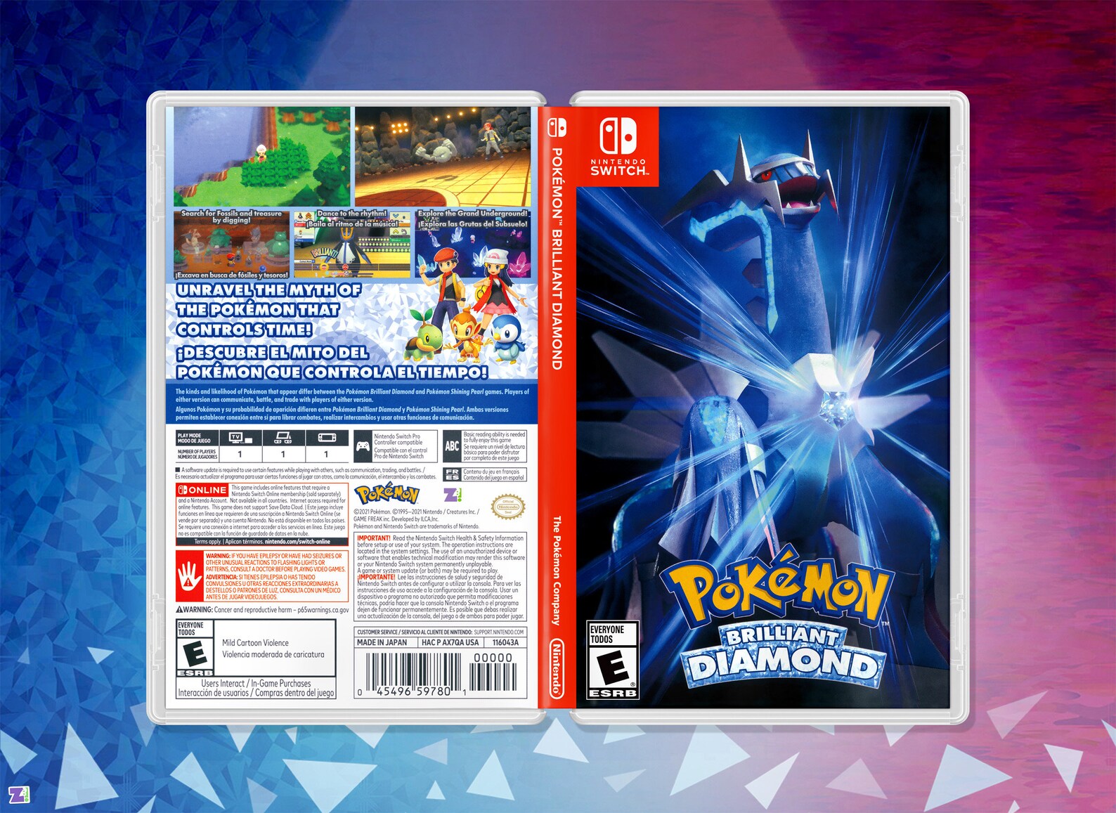 Pokemon Brilliant Diamond Transfer PJLM