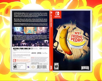 My Friend Pedro Cover Art: Replacement Insert & Case for Nintendo Switch