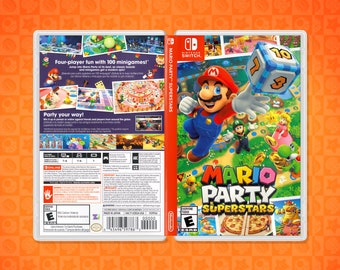 マリオパーティ スーパースターズ カバーアート: Nintendo Switch 用