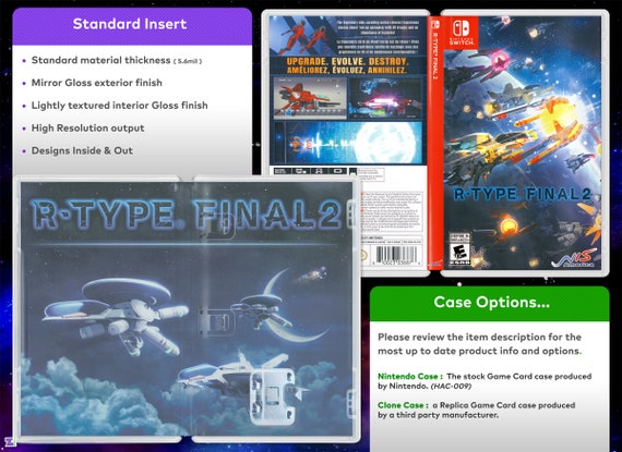 (未使用･未開封品)R-TYPE FINAL 2 - Switch Amazon.com: R-TYPE FINAL 2 - Switch (Non-US Version) : Video