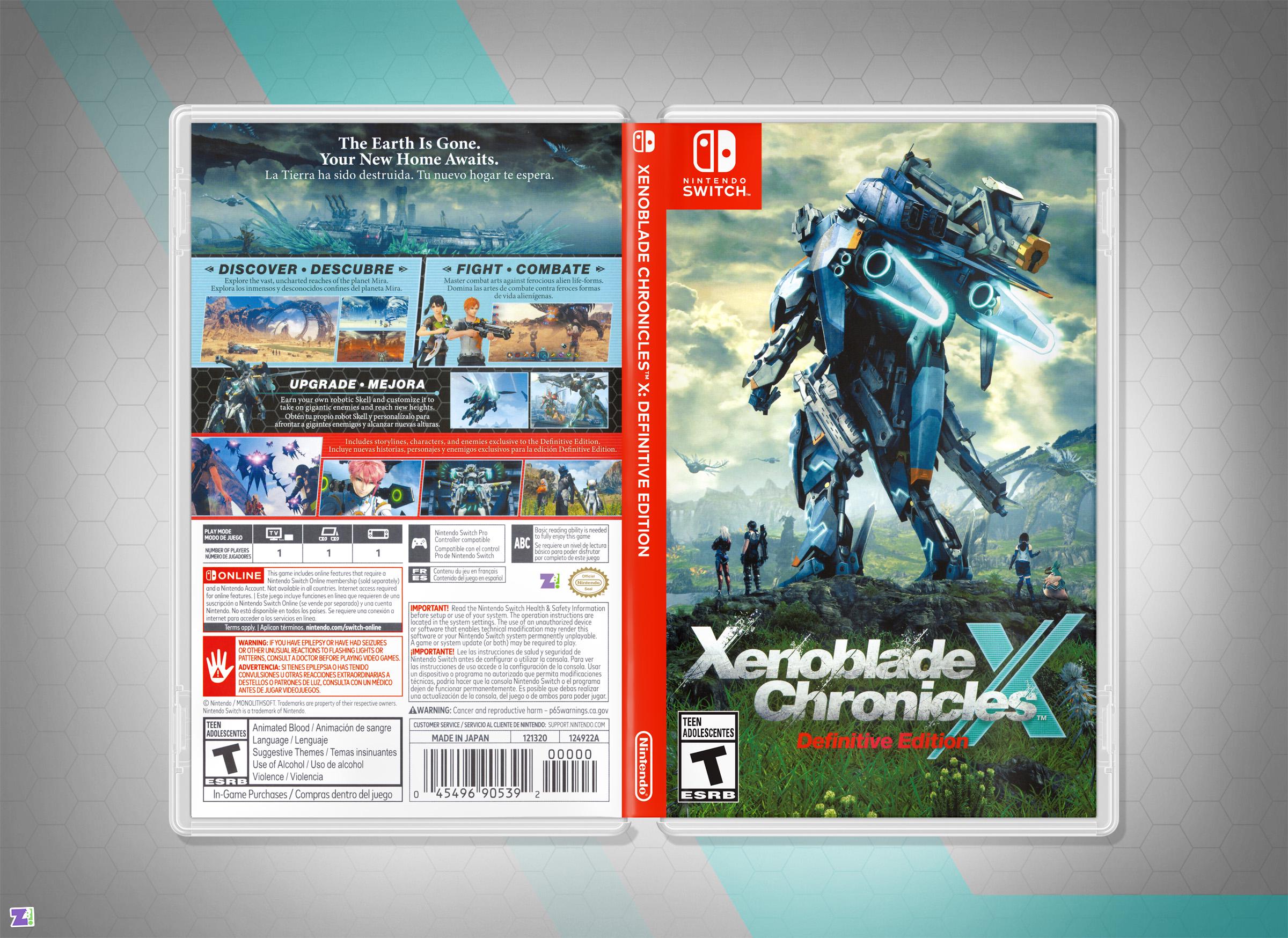 Xenoblade Chronicles X Definitive Edition Cover Art: Replacement