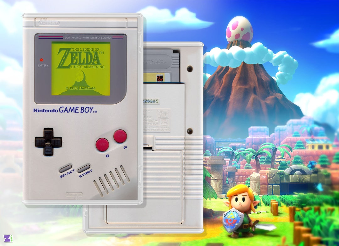 Zelda Link's Awakening custom FAH Game Boy 