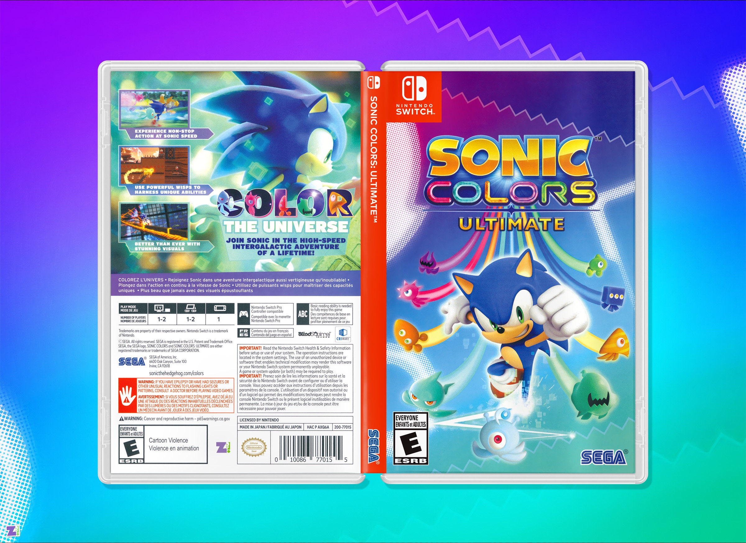 Sonic Colors Ultimate Switch