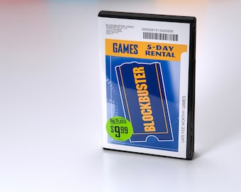 BLOCKBUSTER: Nintendo Switch Game Card Holder (10 Games)