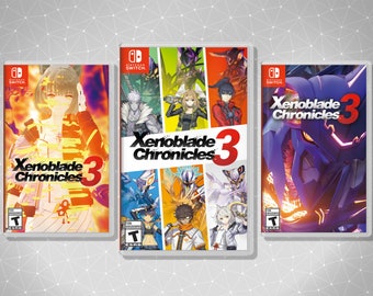 Xenoblade Chronicles 3: My Nintendo Rewards Cover Art Set (Upscaled)