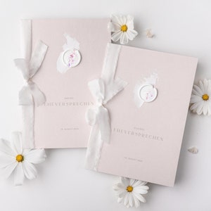 Eheversprechen personalisiert Ehegelübde Buch DIN A5 Hochzeit