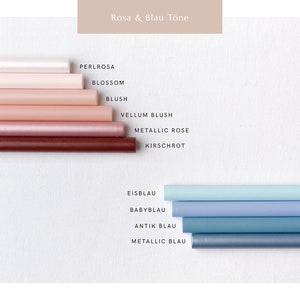 Sealing wax sticks ice blue 11 mm image 6