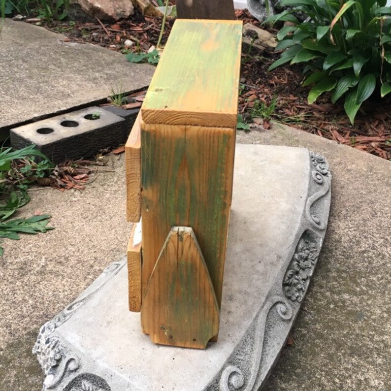 Reclaimed Picket Fence Box Decor Etsy