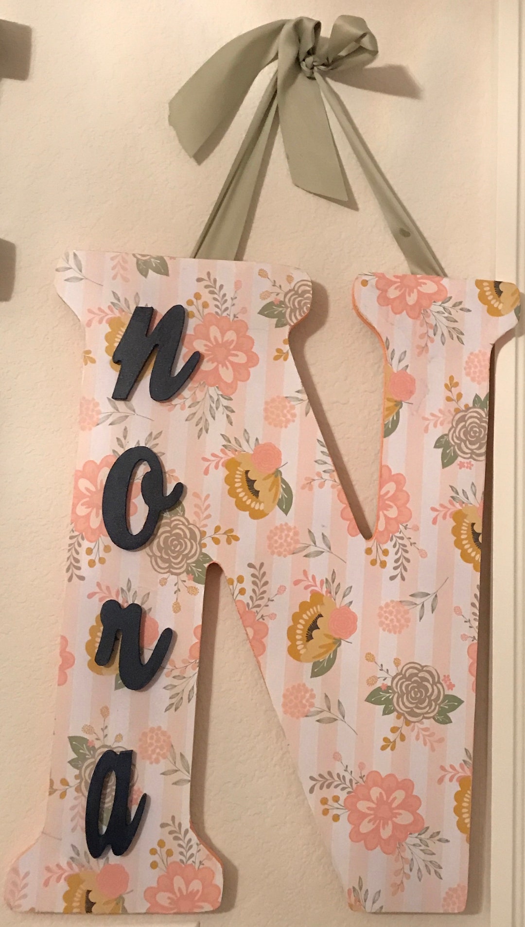 Large Decorative Letter Etsy