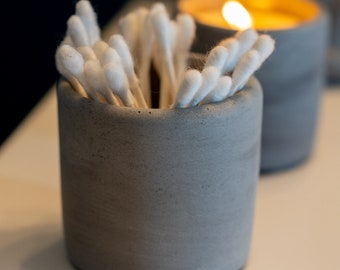 Small Concrete Pot | Handmade Concrete | Concrete Décor | Home Again Studios