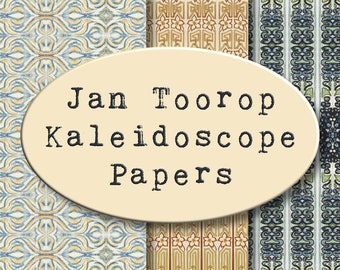 Jan Toorop Kaleidoscope Craft Papers