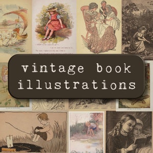 Vintage Childrens&#39; Book Illustrations