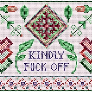 Cross Stitch Pattern, Modern Cross Stitch, Cross Stitch Sampler