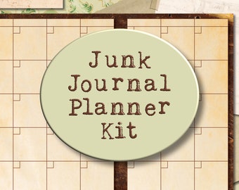 Junk Journal Planner Printable Pages