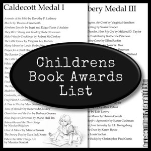 Children&#39;s Reading List, Newbery Medal, Caldecott Medal, Kids Booklist