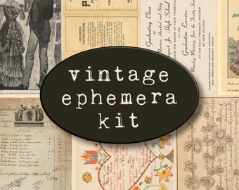 Vintage Ephemera Printables