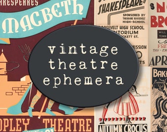 Vintage Theater & Performing Arts Ephemera