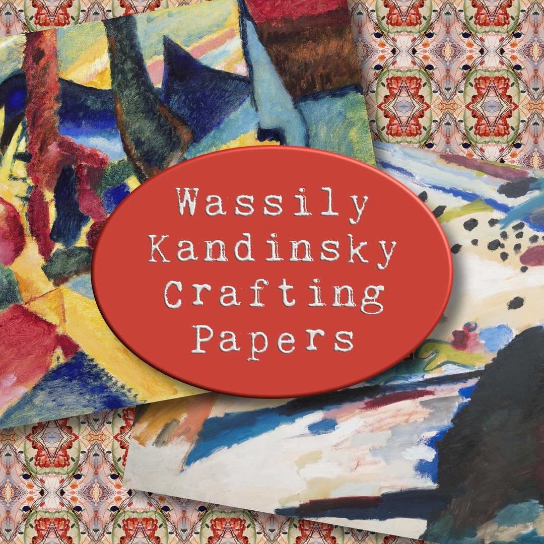 La Peinture Au Diamant D'étude Des Couleurs De Kandinsky : Plongée Dans L'art Abstrait