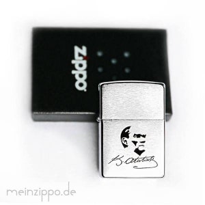 Original Zippo Mustafa Kemal Atatürk Bild 3