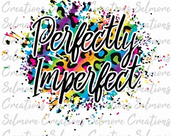 Perfectly Imperfect PNG - digital design - clipart - leopard - cheetah - instant download - commercial - sublimation