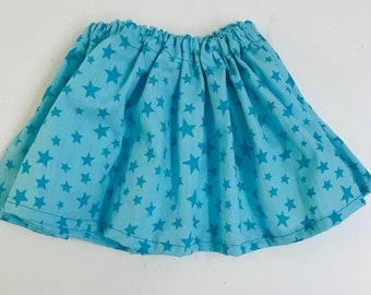 Skirt Turquoise Stars