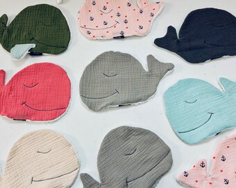 Valformade muslintvättlappar för bebisar och barn | Gosiga mjuka bomullsfrotté och muslin | Även en söt och kreativ presentidé