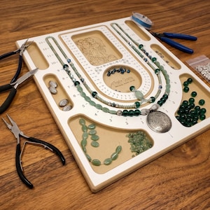 The Original Necklace Design Board by Acclaim Crafts in Wood! #40001