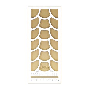 Acclaim Crafts Bead Stringers Pocket Board has a high-visibility top, and will hold lots of beads for organizing your projects.