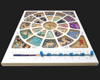 The Beaders Pocket Board with Shallow and Deep Pockets by Acclaim Crafts in Wood! #40004