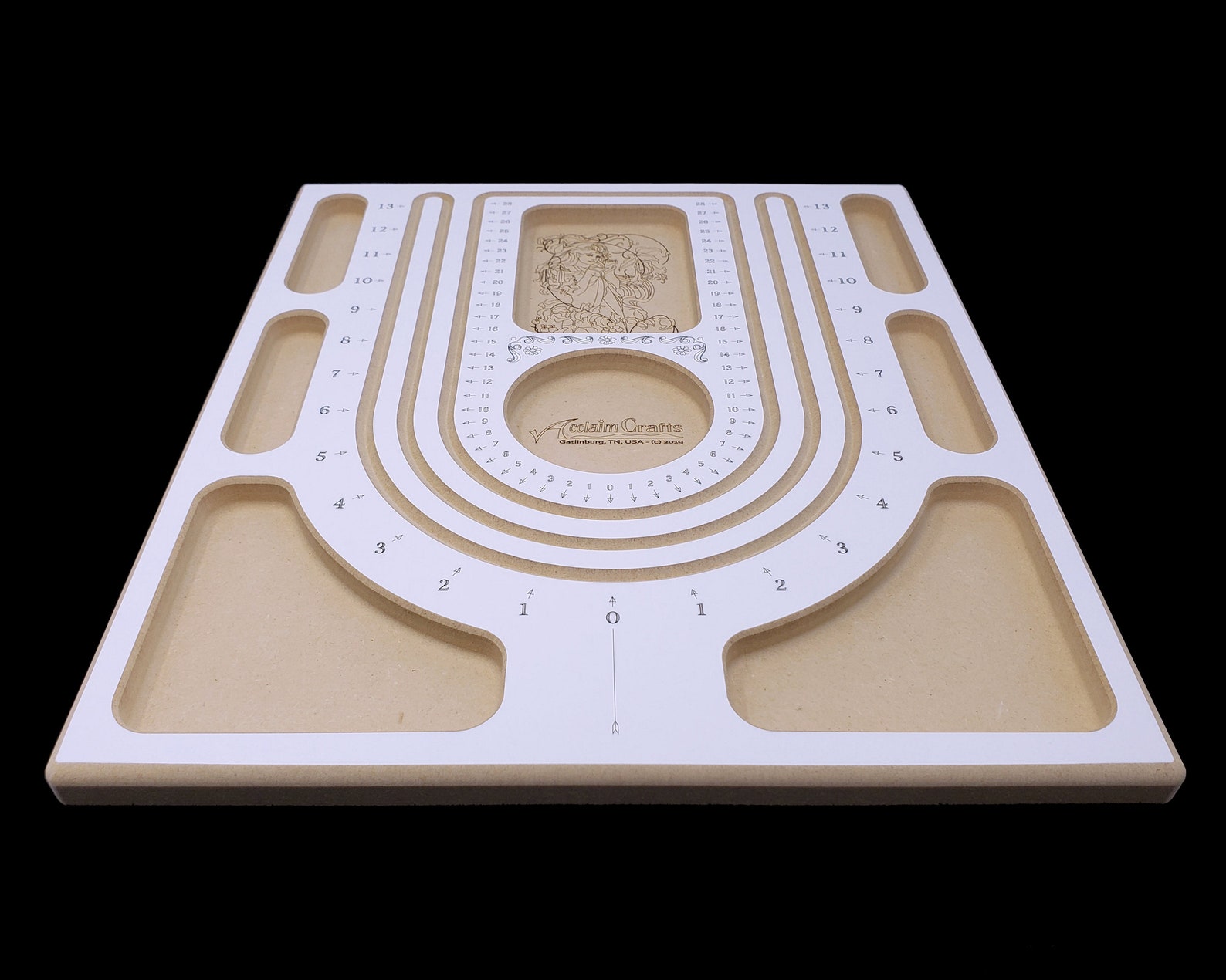 Necklace Design Board. Large Accurate WOOD Beading Board for Etsy