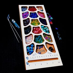 The Bead Stringers Pocket Board by Acclaim Crafts in Wood! #40008