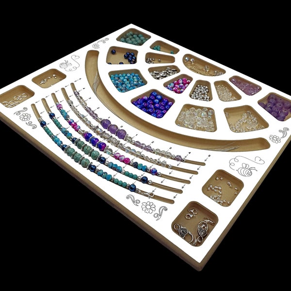 The Bracelet Design Board for Singles and Production Work by Acclaim Crafts in Wood! #40002