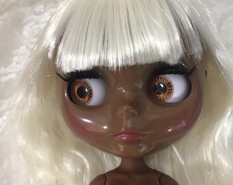 Factory Tan Blythe Doll for Customizing, Doll Parts Customizing Doll