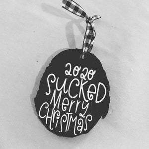 Wood Round 2020 Commemorative Ornament