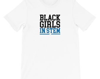 Black Girls In Stem Basic Short-Sleeve Unisex T-Shirt