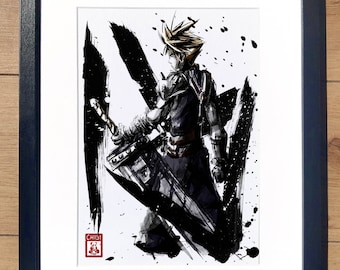 XL FF8 ファイナルファンタジー8 スコールとリノアとクルーのアート