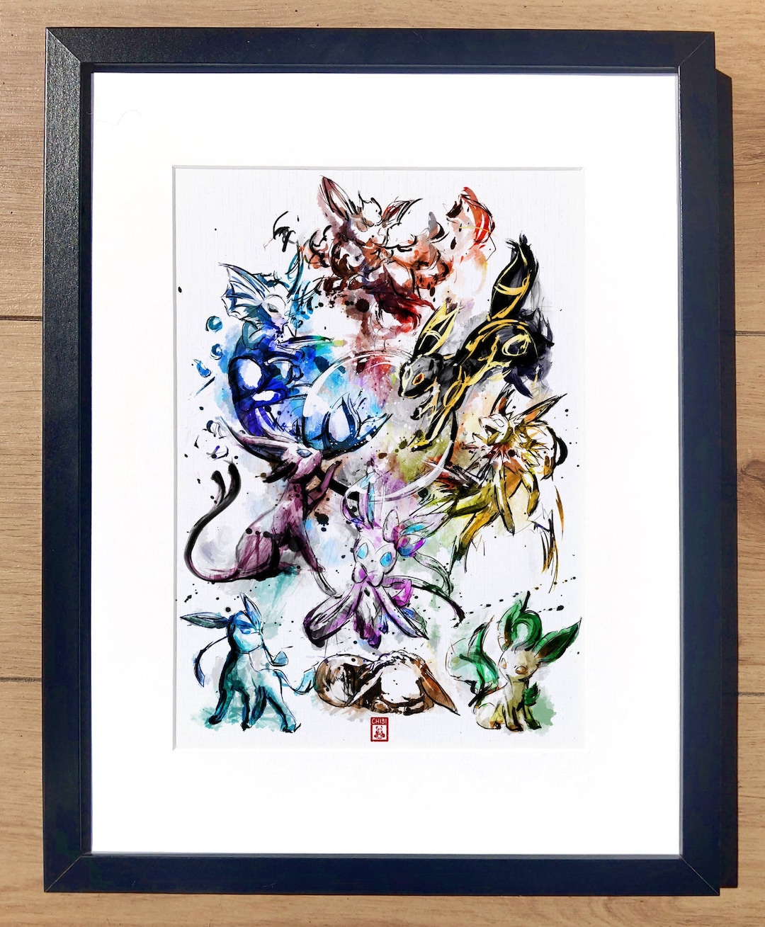 Fanart Print Pokemon Eevee Eeveelutions Fan Art Etsy UK fanart-print-pokemon-eevee-eeveelutions-fan-art-etsy-uk