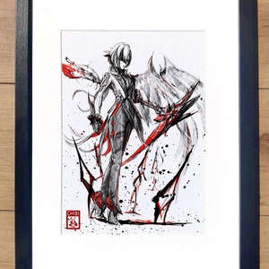 Fanartprint - Arlecchino Genshin-impactprint