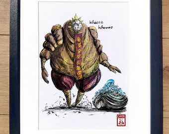 A4 Fanart Print - Esquie Expedition 33