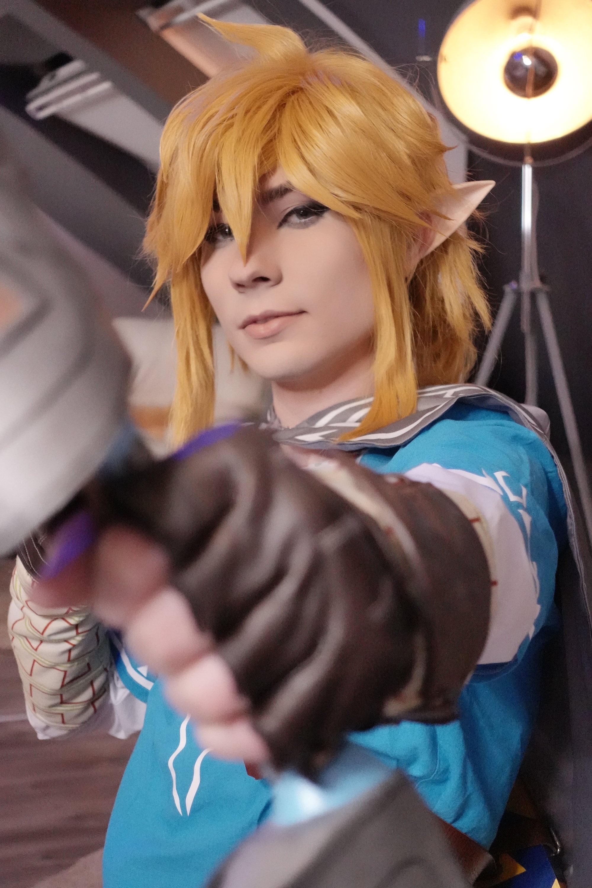 Breath of the Wild Link Wig Zelda Inspired Link Wig With Ears - Etsy
