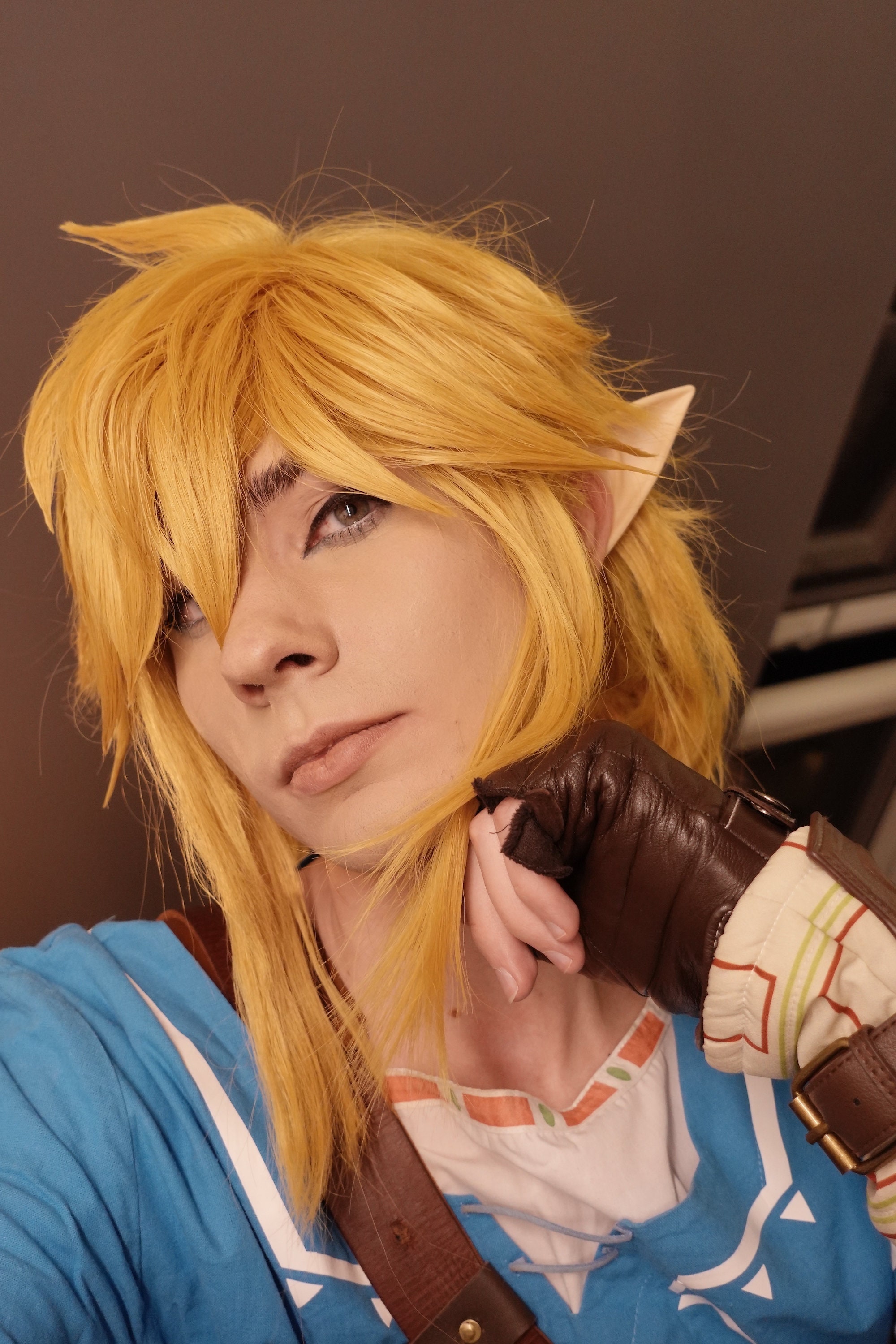 Breath of the Wild Link Wig Zelda Inspired Link Wig With Ears - Etsy